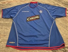Glasgow Rangers Shirt Home 2005/06, Short Sleeve 3XL