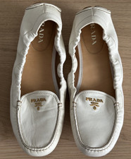 Prada Women's White Leather