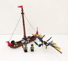 LEGO Vikings: 7016 Viking Boat against the Wyvern Dragon - Complete