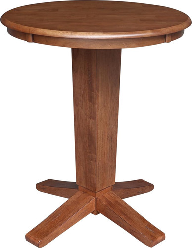Solid wood round top - solid,