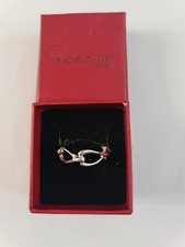 NEW RACHEL GALLEY SILVER WISHBONE RING SIZE P 925 STERLING SILVER