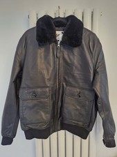 SCHOTT Black Leather flight