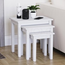 Wooden Nest of Tables 3 Piece