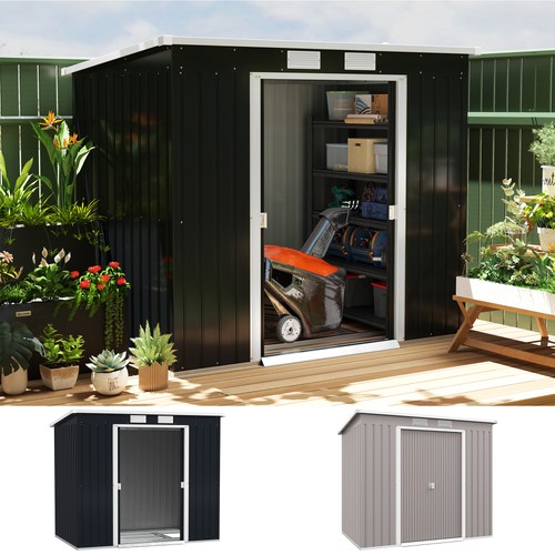 4ft lean metal garden - lean,
