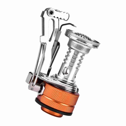 Stainless steel camping stove - steel,