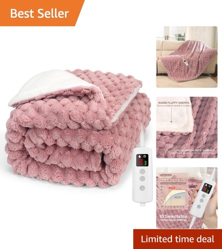 Heated blanket electric - blanket,,