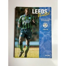 Leeds United Original 1995-96 Signed Official Handbook