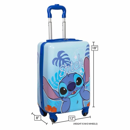 Disney stitch piece luggage - disney,