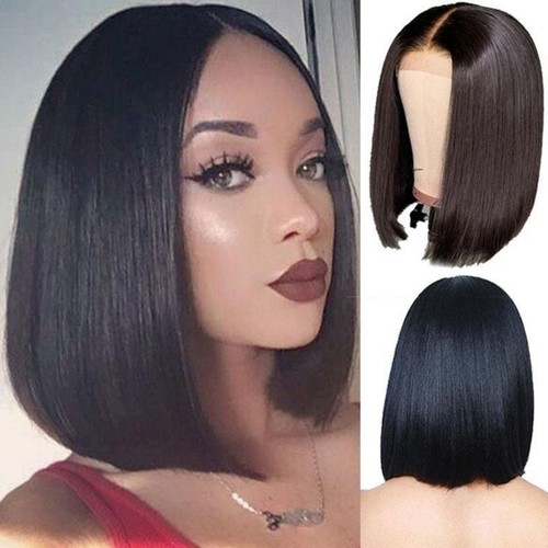 Lace front wigs short straight - lace,
