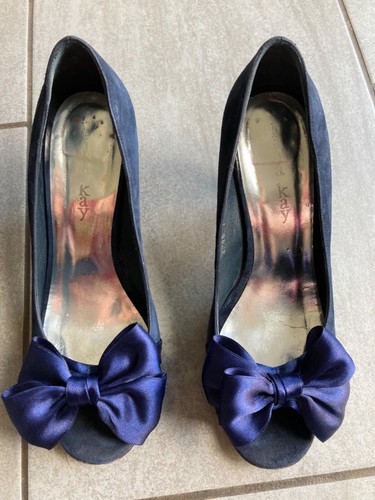 Lisa kay ladies blue suede - lisa,