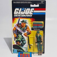 Vtg GI Joe MUSKRAT Euro UK MOC