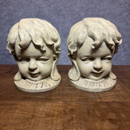 Vintage pair cherub - cherub, head