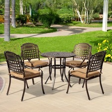 Set of 4 Patio Chairs -