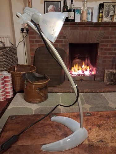 Ikea morker desk lamp - ikea, silver