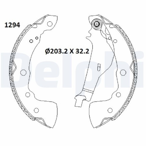 Rear axle delphi - rear,