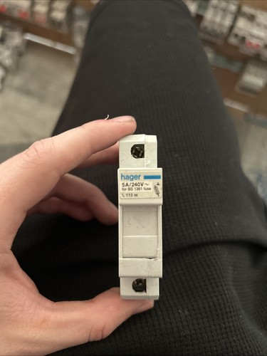 Hager fuse holder - hager, 5a