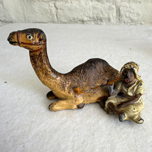 Painted camel ornament - camel,