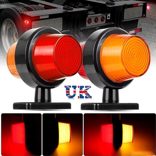 24v led lollipop red - lollipop, amber