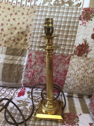 Vintage heavy brass corinthian - heavy,