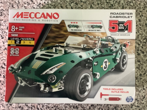 Meccano roadster cabriolet new - meccano,