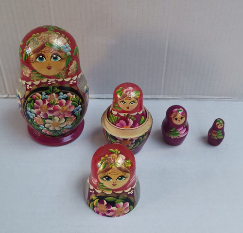 Vintage wooden russian - vintage,