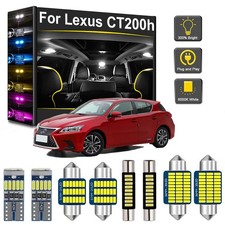 Car LED Interior Light Bulbs For Lexus CT200h 2011-2017 2018 2019 2020 2021 2022