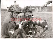 1953 Lancaster Royal Grammar School Cadets with Vickers Machine gun Photo 7x5 In