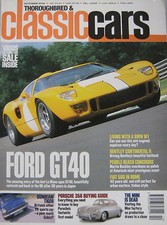 Classic Cars 10/2000 featuring