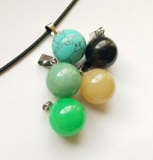 Globe Round Quartz Pendant