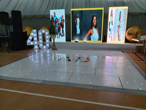 Led screen video wall hire - wall,