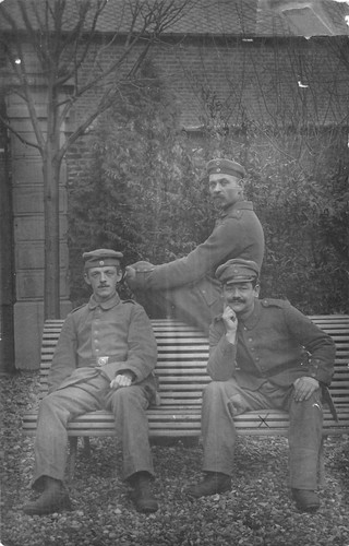 Wwi german soldiers rppc - wwi,