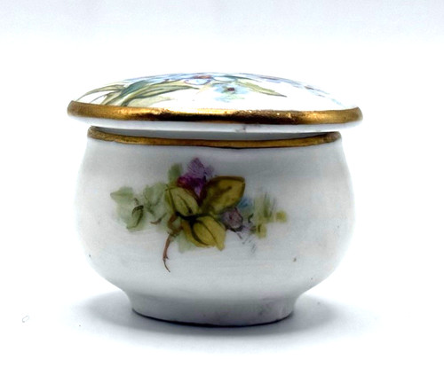 Royal worcester lidded pot - worcester,