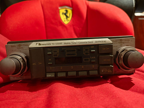 Nakamichi td1200 car stereo - td1200,