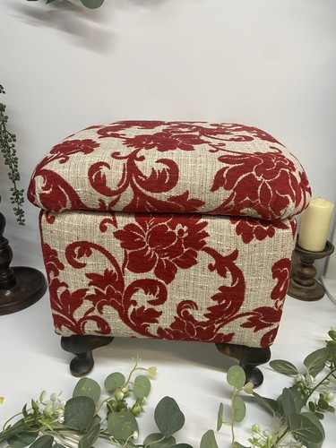 Vintage upholstered floral - vintage,