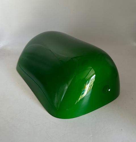 Glass bankers lamp shade - bankers,