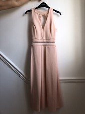 Blush Pink Midi Dress Size 8
