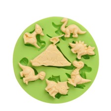 Silicone Dinosaurs Mould Fondant Icing Cake Decorating Chocolate Resin Craft RUK