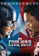 Captain America: Civil War DVD (2016) Chris Evans, Russo (DIR) cert 12