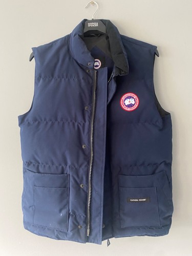Canada goose navy gilet medium - goose,
