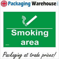 NS019 SMOKING AREA SIGN