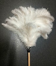 Large White Ostrich Feather
