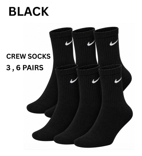 Nike black dri - dri-fit, socks