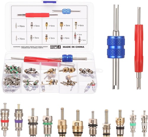 102pcs car valve core kit - ac,