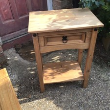 Corona Pine Hall Table With Small Drawer