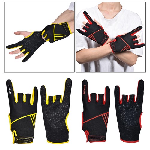 Bowling gloves fingerless - bowling,