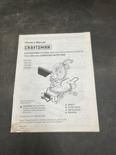 Craftsman 315.212100 Miter Saw