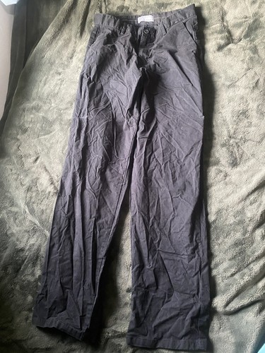 Primark mens black chinos w30 - black,