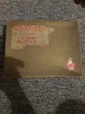 victory artistic jigsaw puzzle plywood 600 piece excellent condition complete