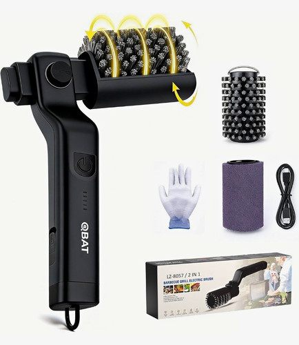 Qbat rechargeable electric bbq - rechargeable,