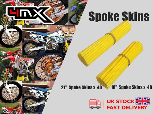 Wheel spoke protectors yellow - protectors,